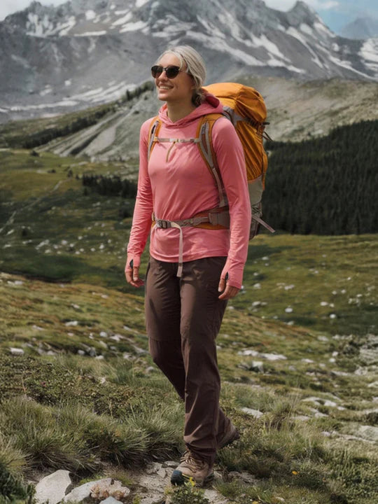 Women hiking