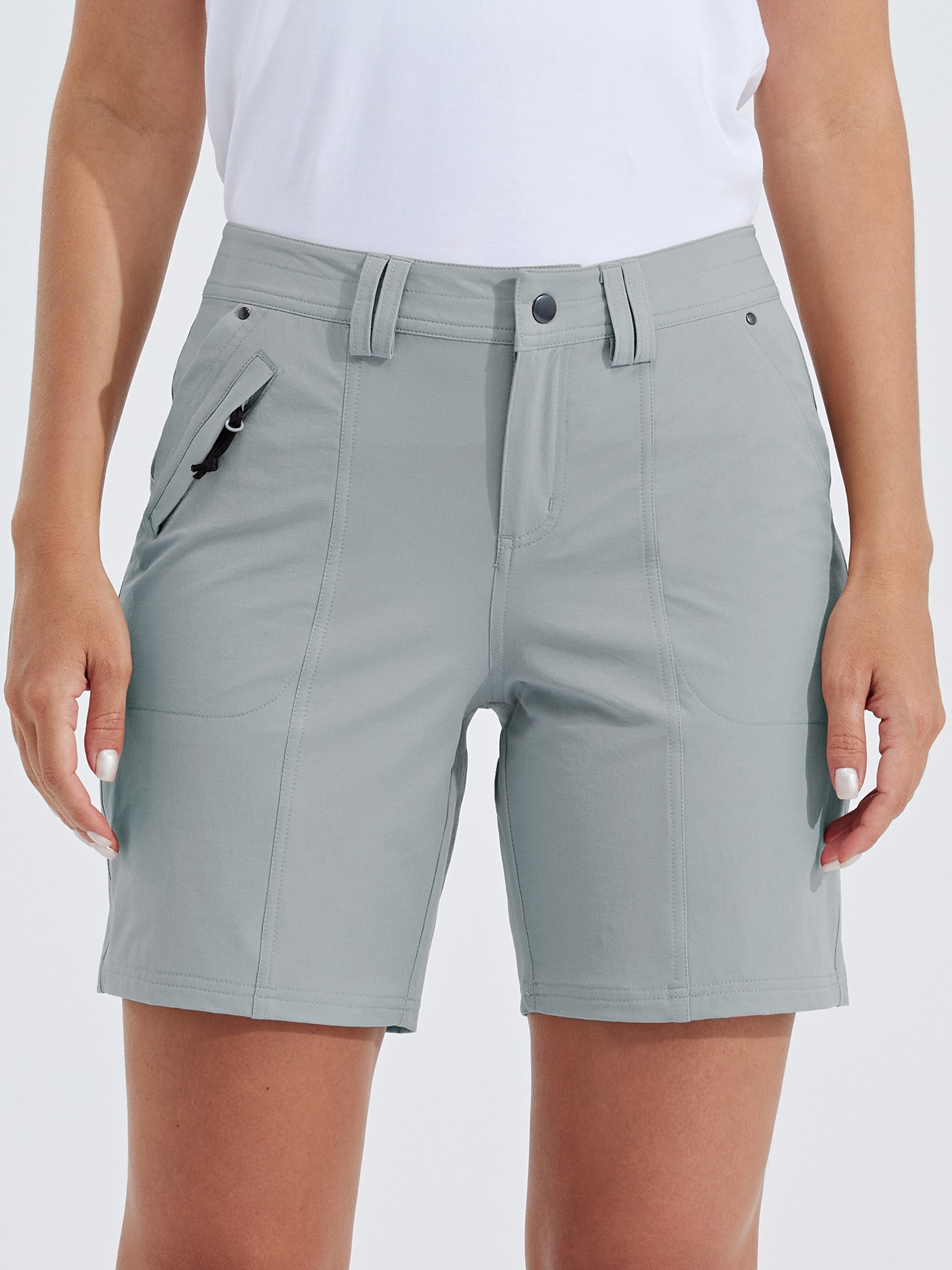 Women's Outdoor Golf Shorts Water-Resistant 7 Inch