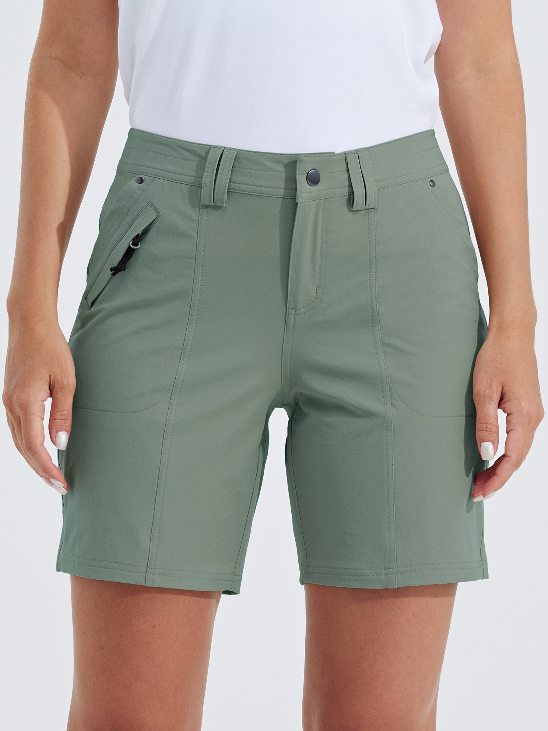 Women's Outdoor Golf Shorts Water-Resistant 7 Inch