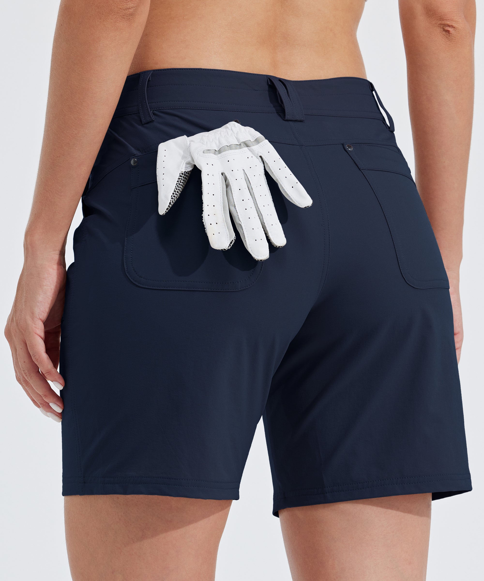 Women's Outdoor Golf Shorts Water-Resistant 7 Inch