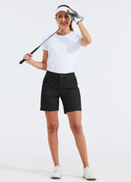 Women's Outdoor Golf Shorts Water-Resistant 7 Inch
