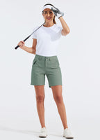 Women's Outdoor Golf Shorts Water-Resistant 7 Inch