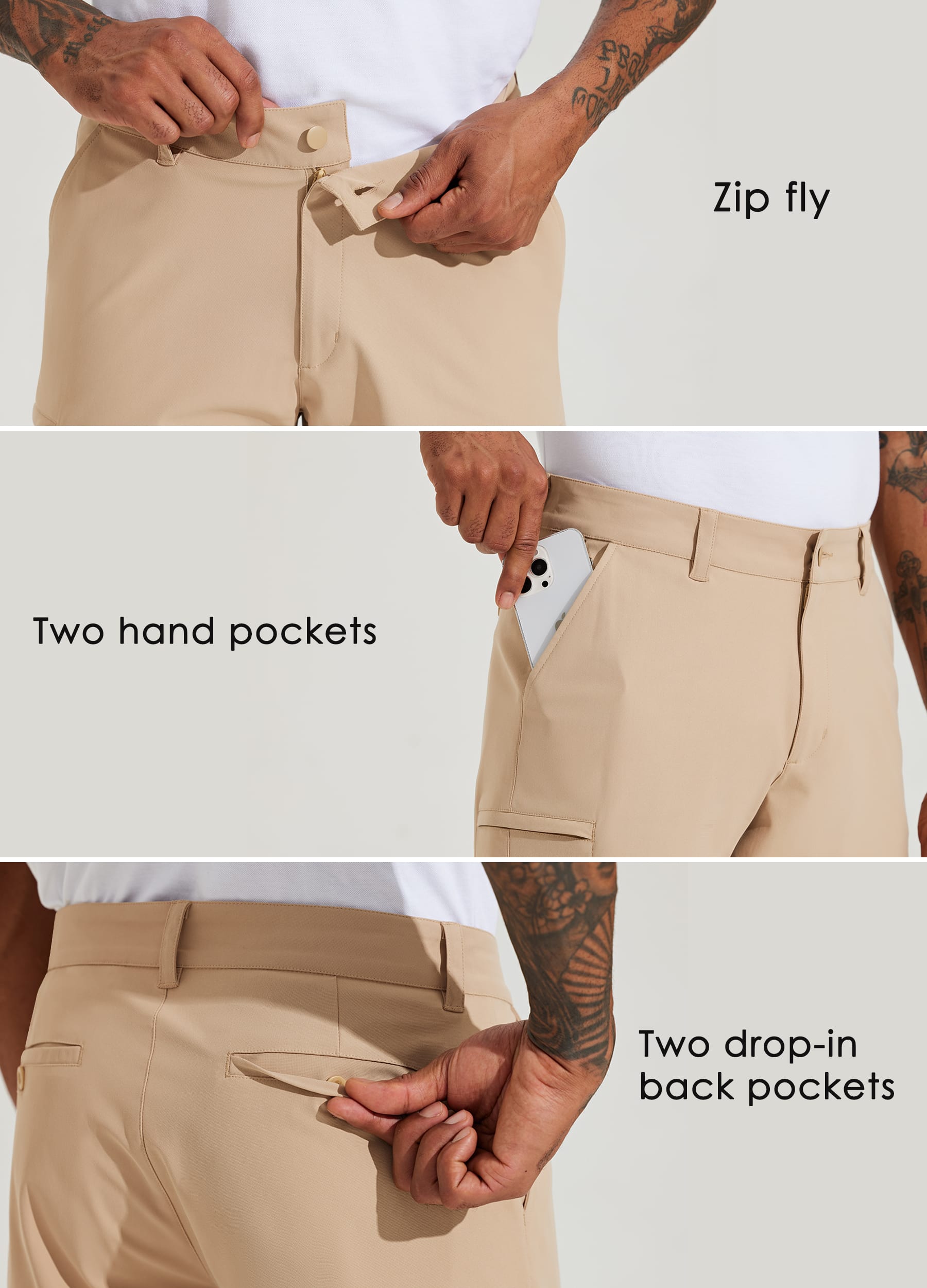 Men's Cargo Golf Shorts