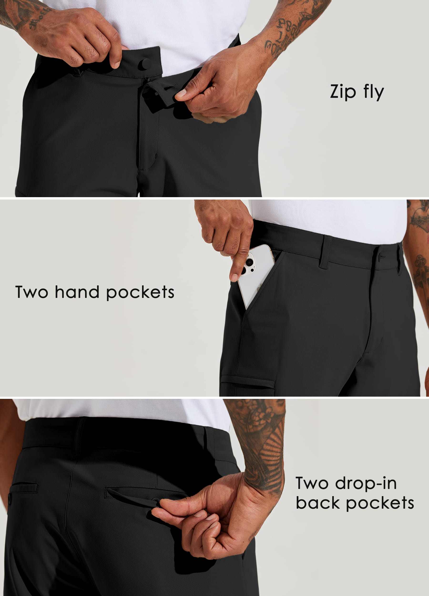 Men's Cargo Golf Shorts