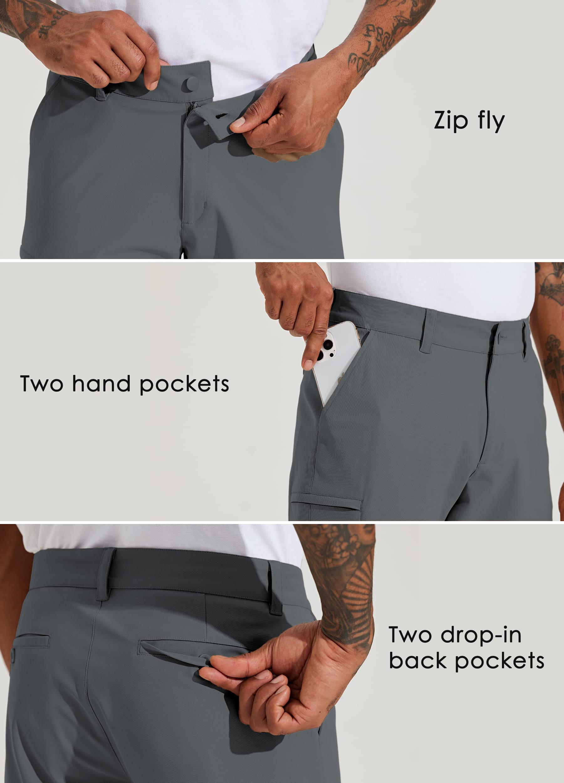 Men's Cargo Golf Shorts
