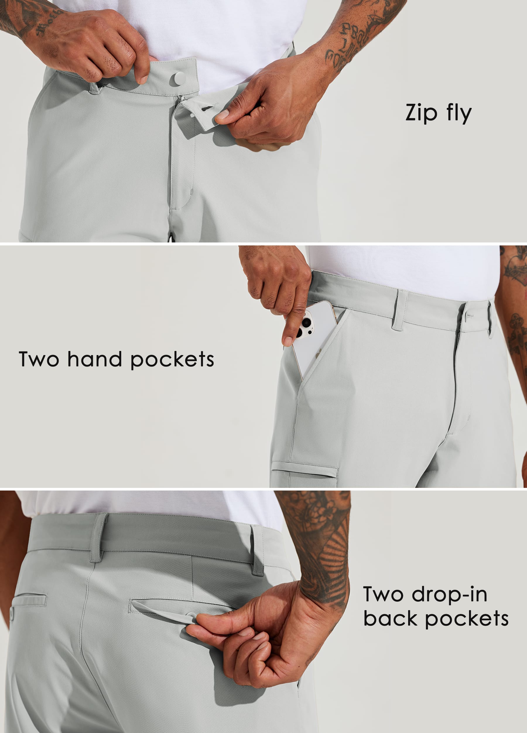 Men's Cargo Golf Shorts