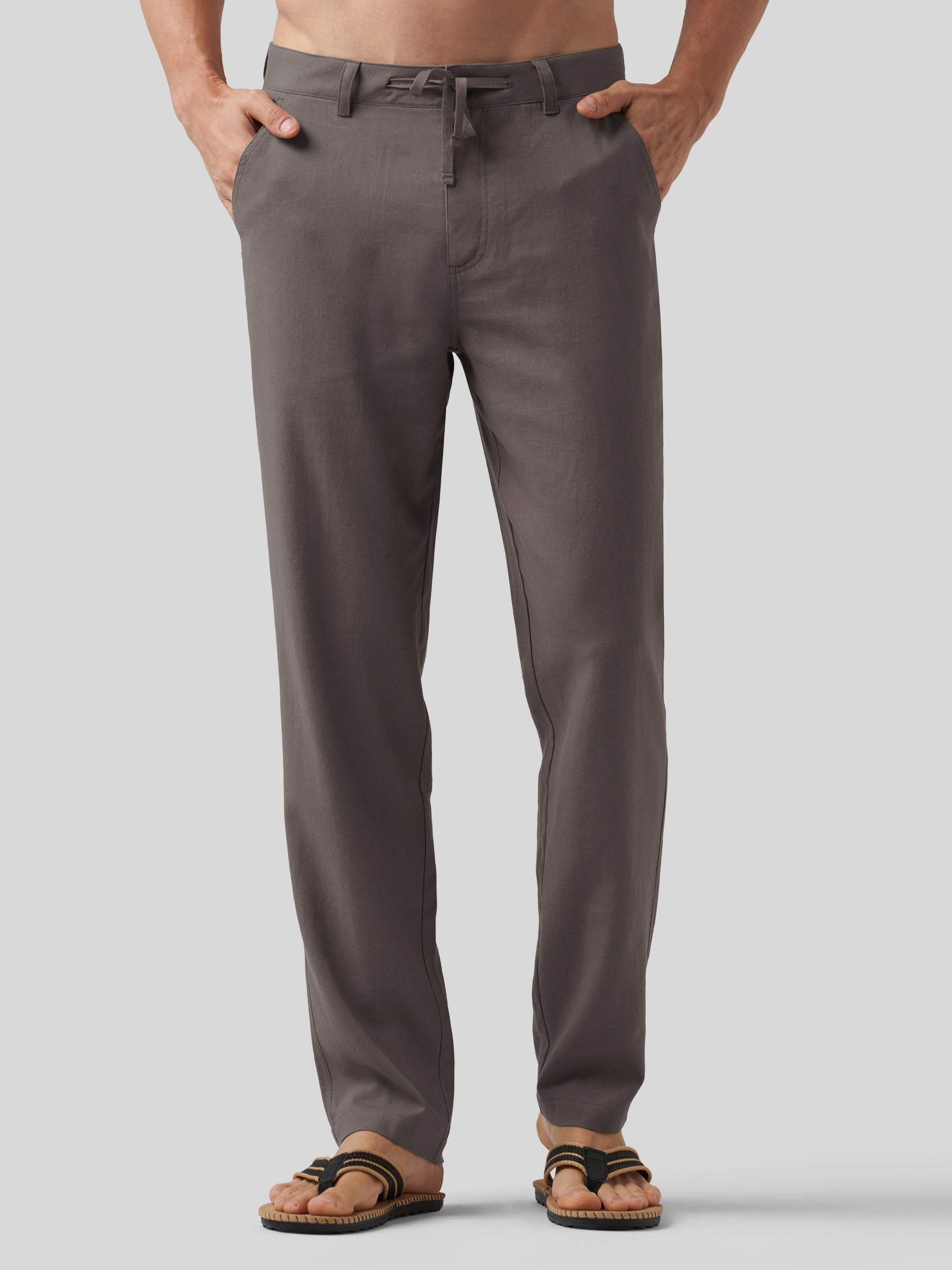 Men's Casual Cotton Linen Pants