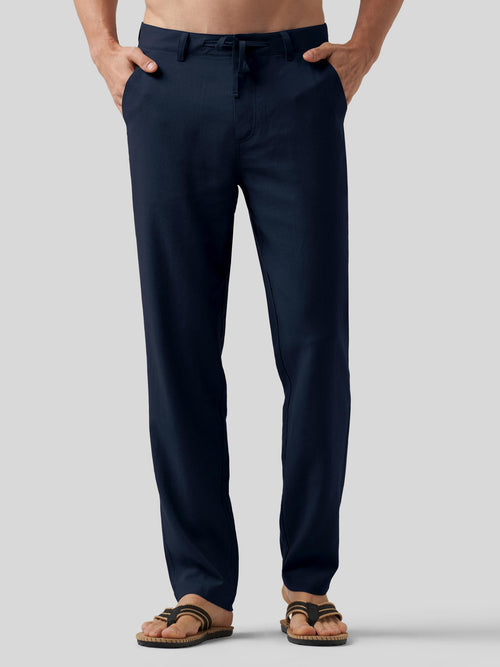 Men's Casual Cotton Linen Pants