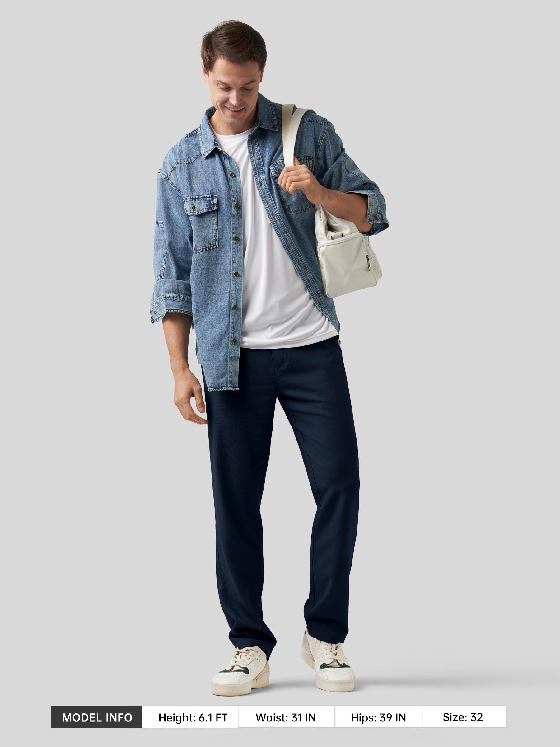 Men's Casual Cotton Linen Pants