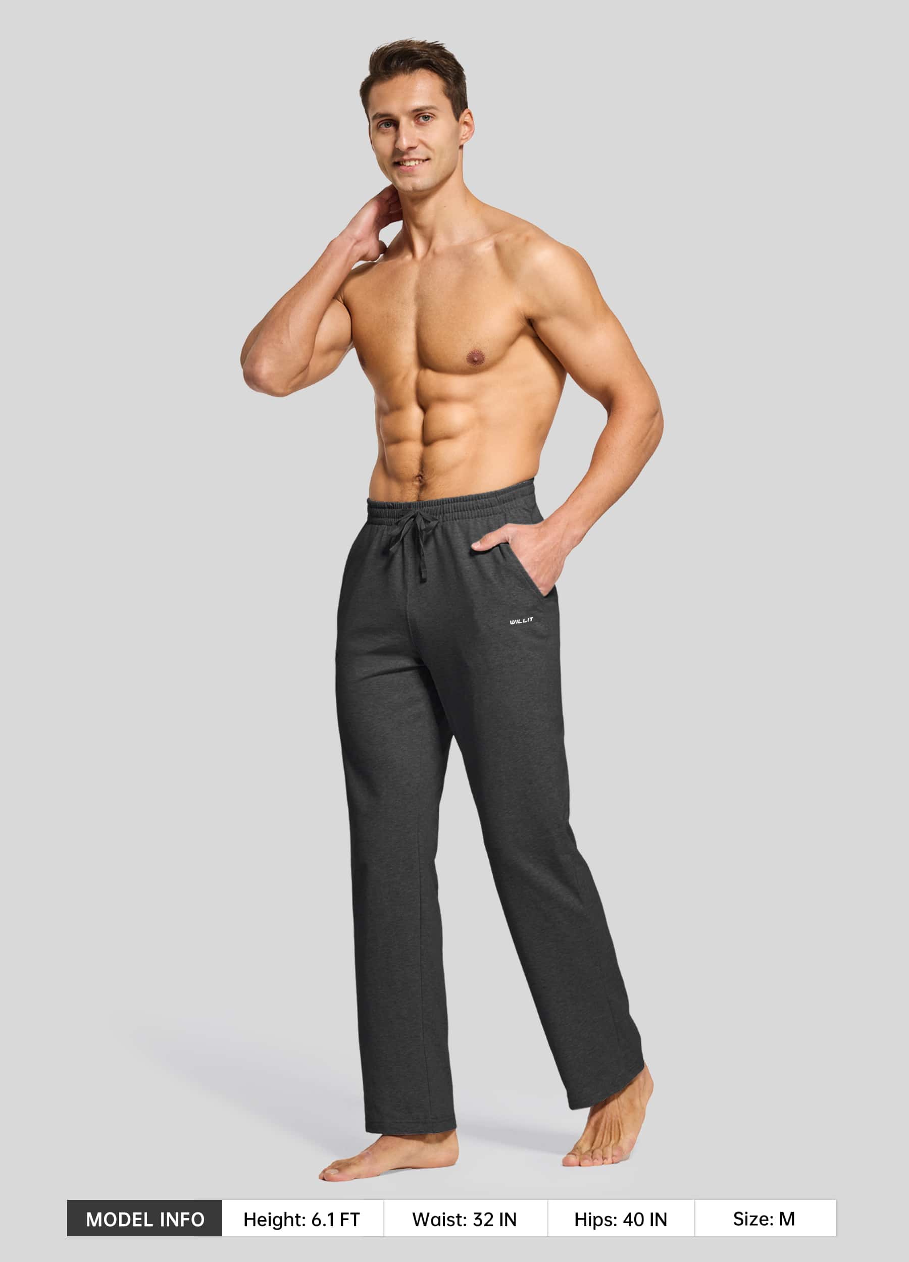 Men's Relaxed Fit Cotton Sweatpants