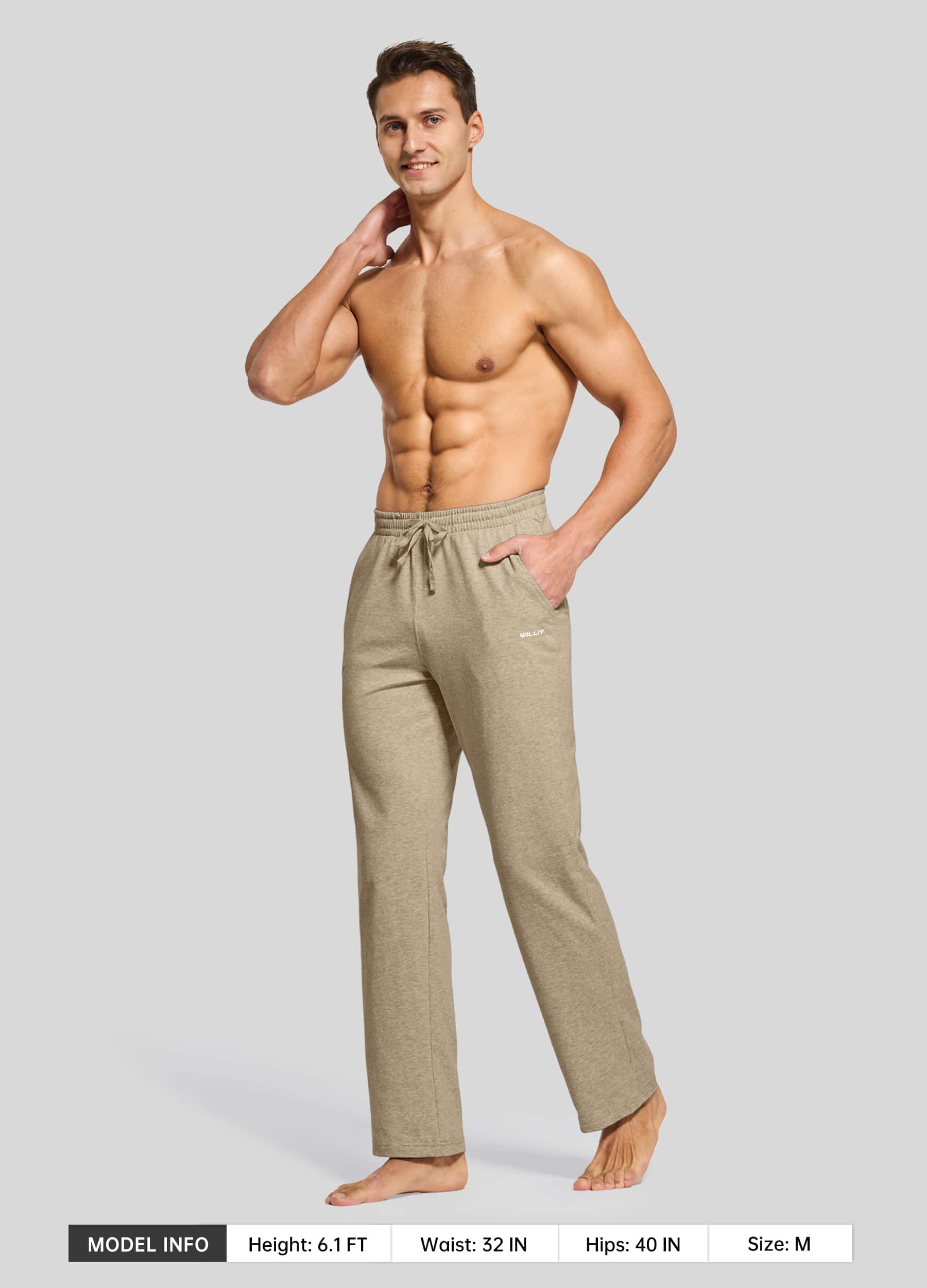Men's Relaxed Fit Cotton Sweatpants