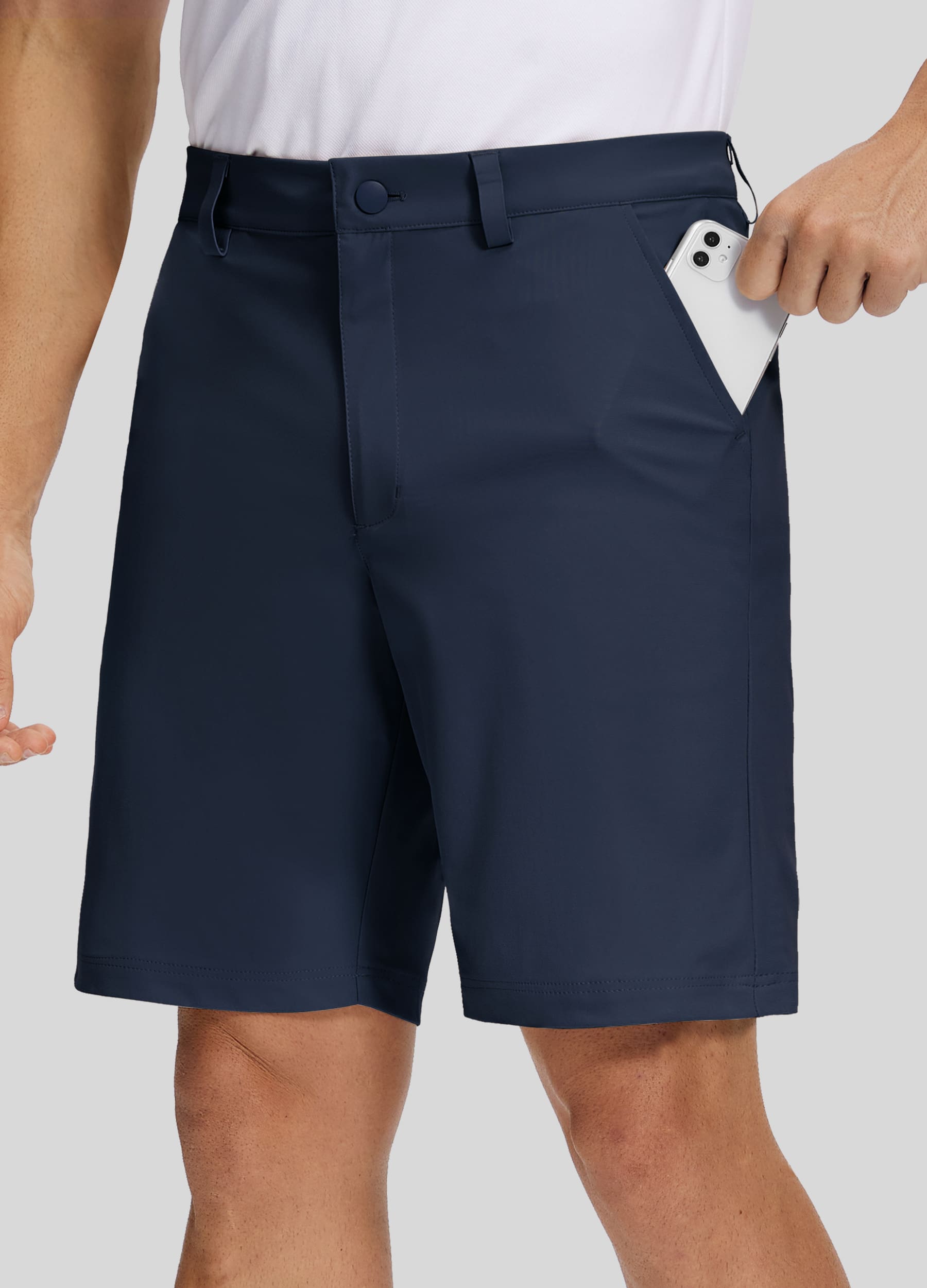 Men's Casual Golf Shorts 9 Inch