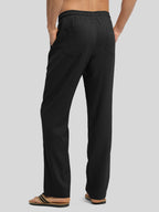 Men's Casual Linen Drawstring Pants