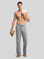 Men's Casual Linen Drawstring Pants