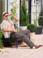Men's Casual Linen Drawstring Pants