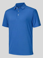 Men's Casual Striped Golf Polo Shirts