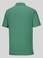 Men's Casual Striped Golf Polo Shirts