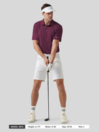 Men's Casual Striped Golf Polo Shirts