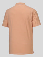 Men's Casual Striped Golf Polo Shirts