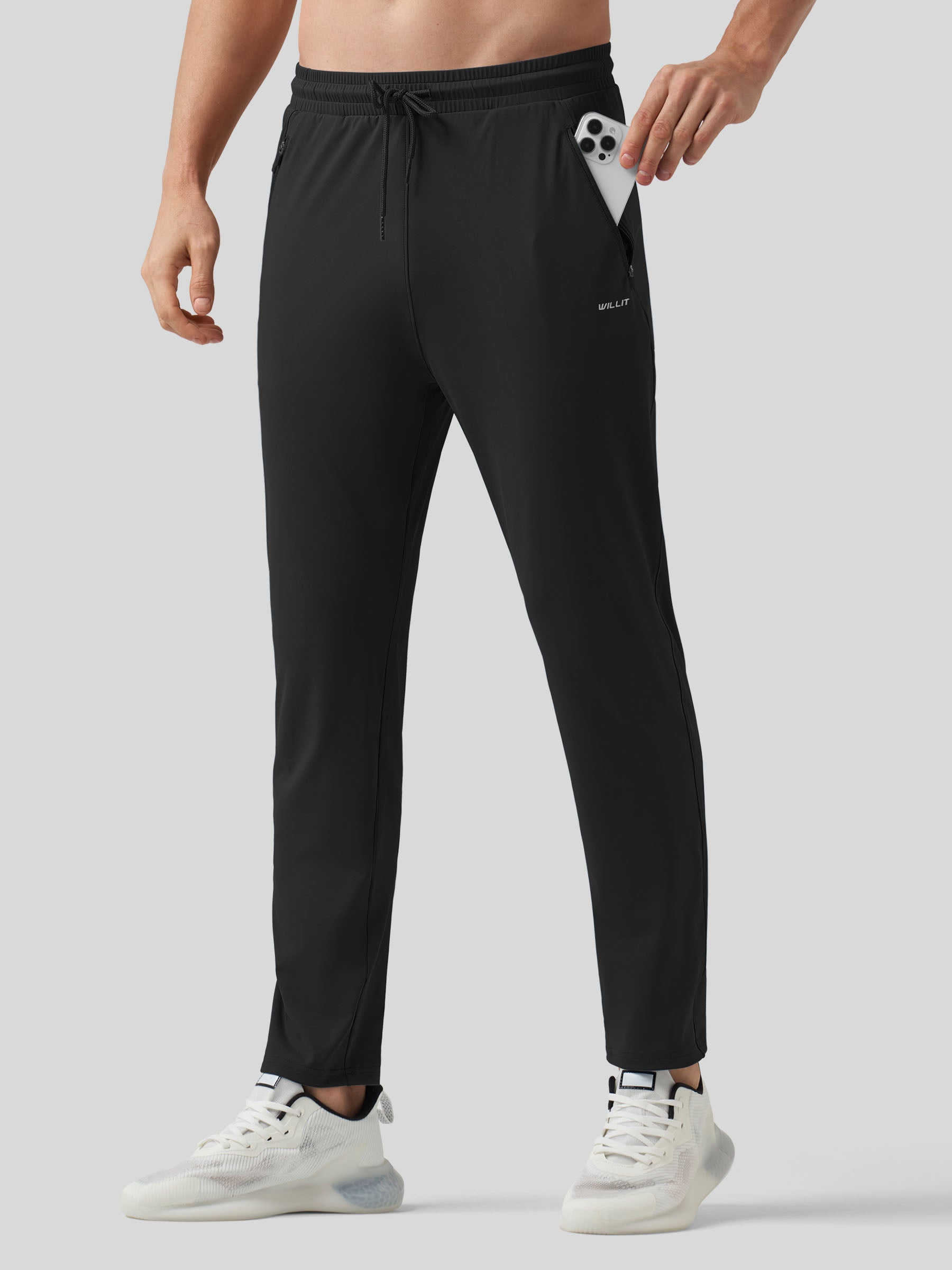 Men's Cool-Dry Tapered Training Pants