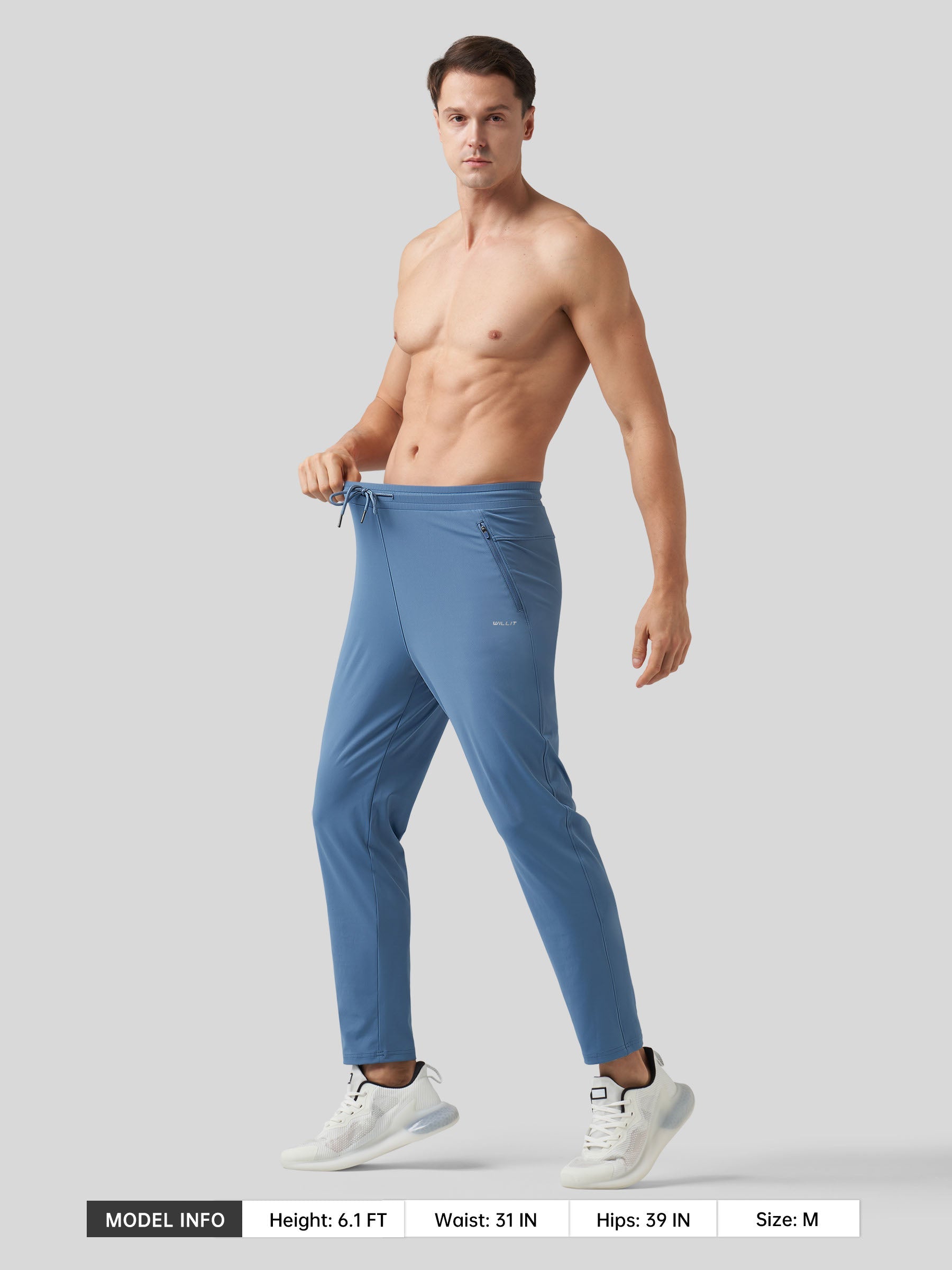 Men's Cool-Dry Tapered Training Pants