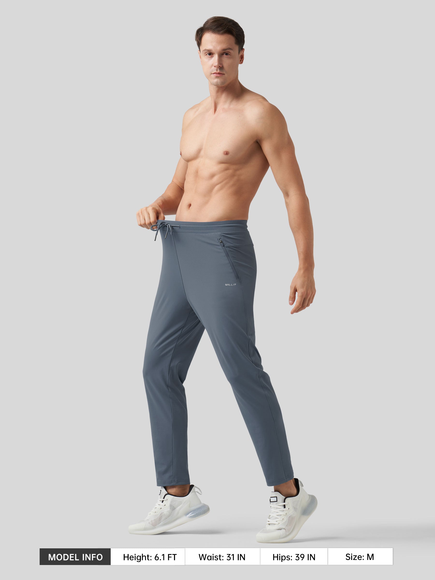 Men's Cool-Dry Tapered Training Pants