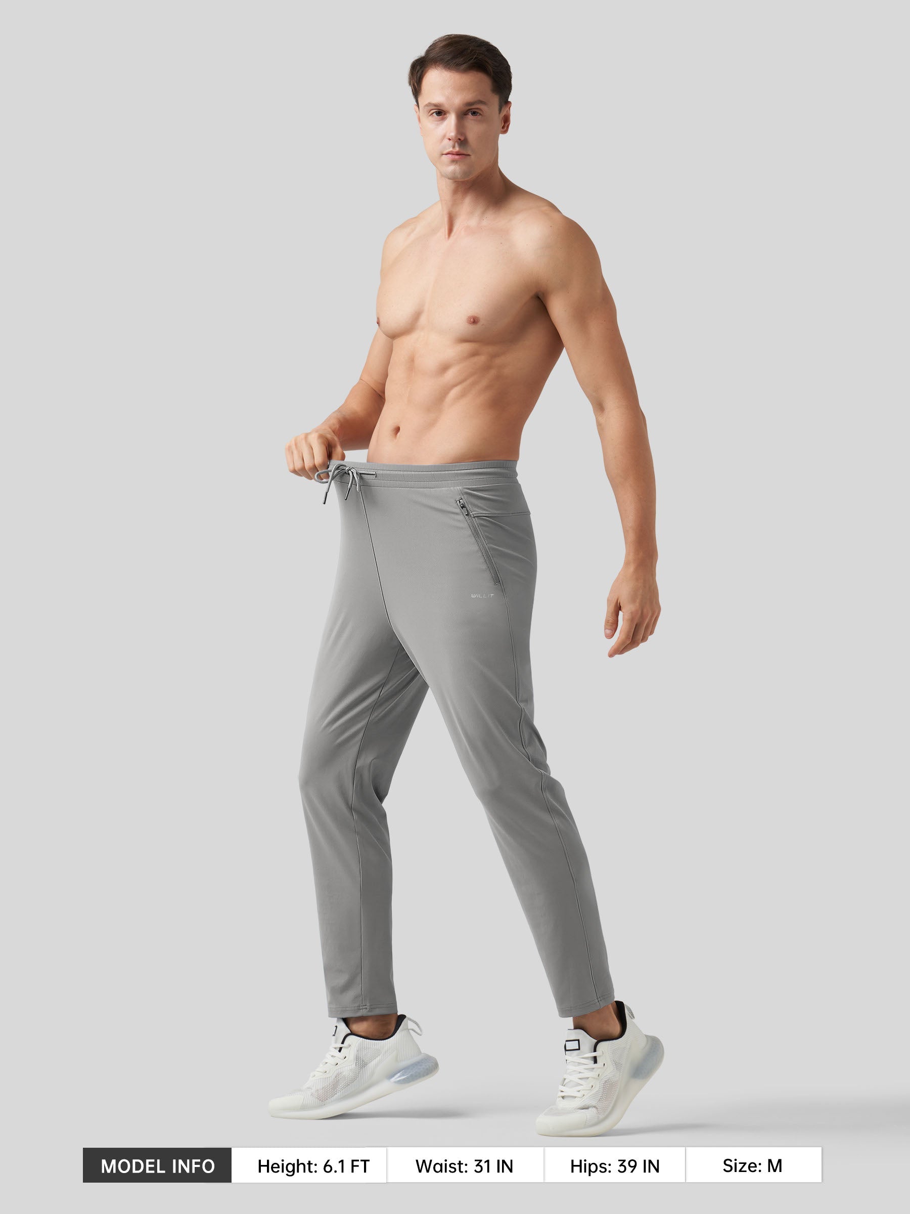 Men's Cool-Dry Tapered Training Pants