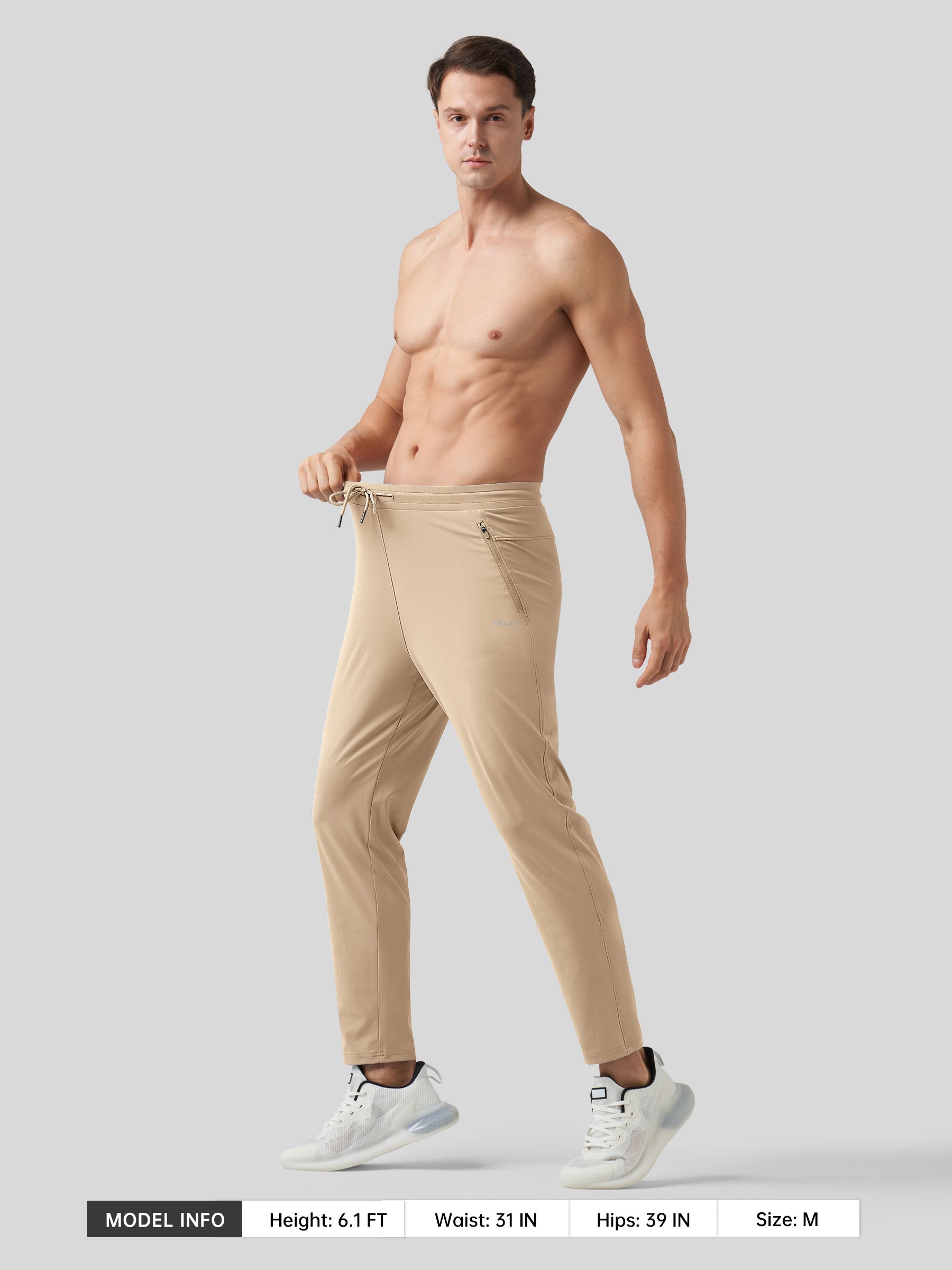 Men's Cool-Dry Tapered Training Pants