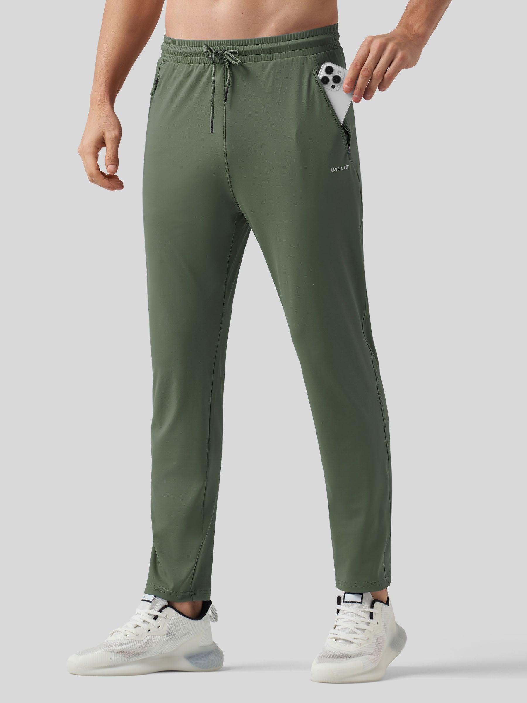 Men's Cool-Dry Tapered Training Pants