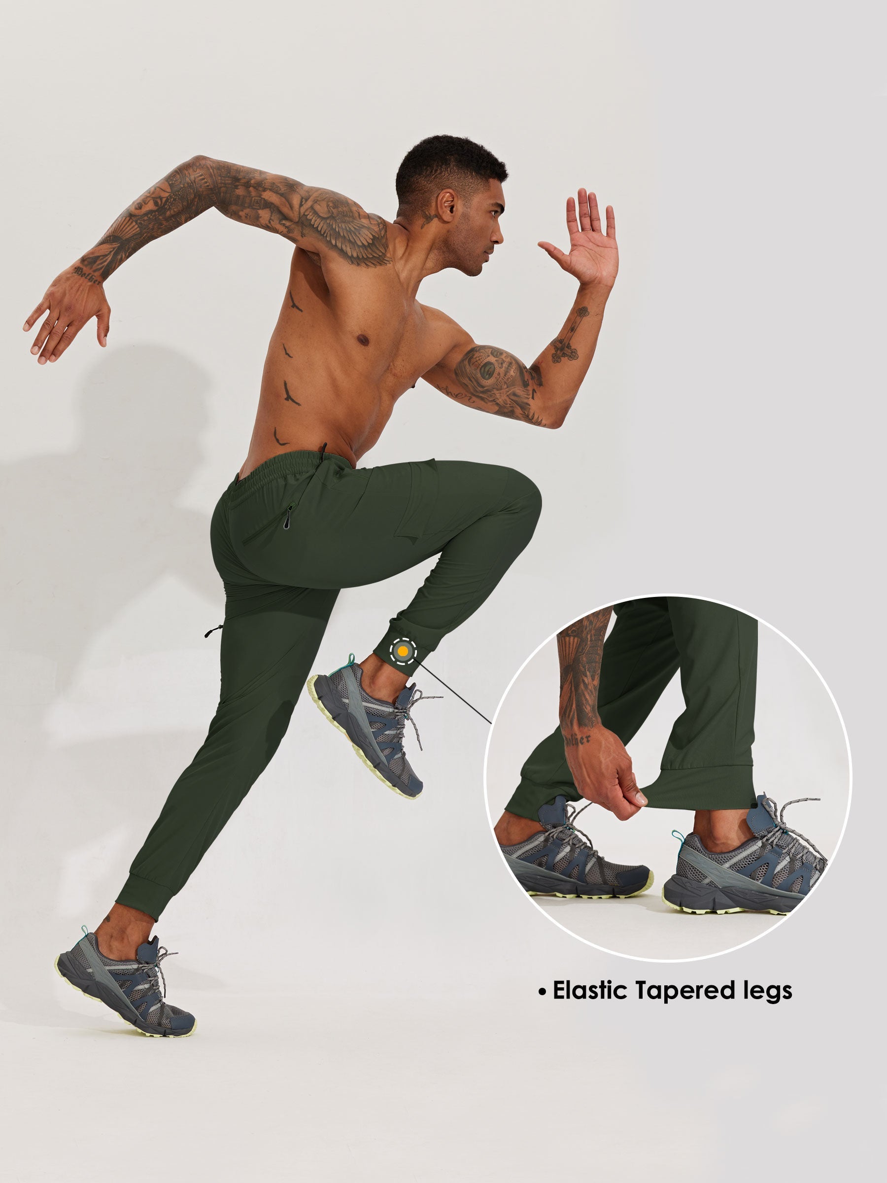 Men's Lightweight Cargo Joggers