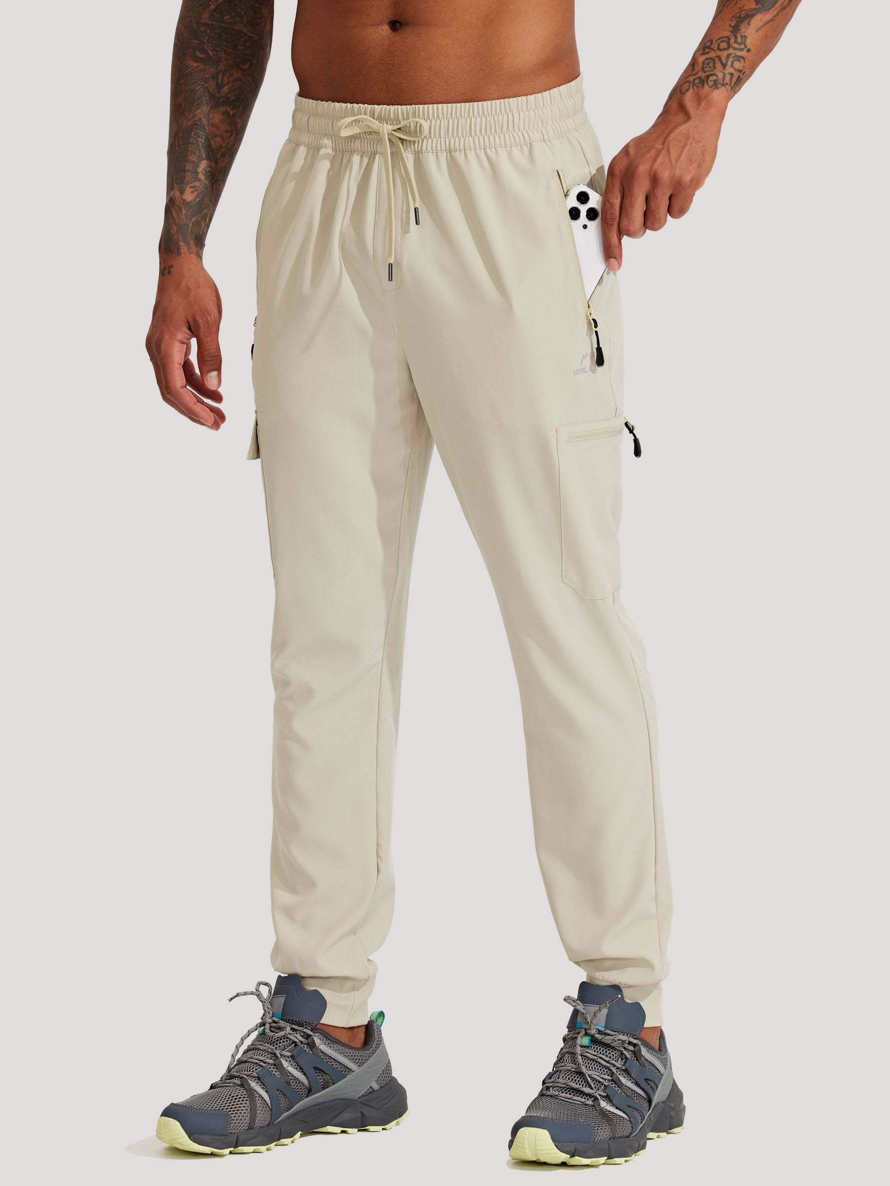 Men's Lightweight Cargo Joggers