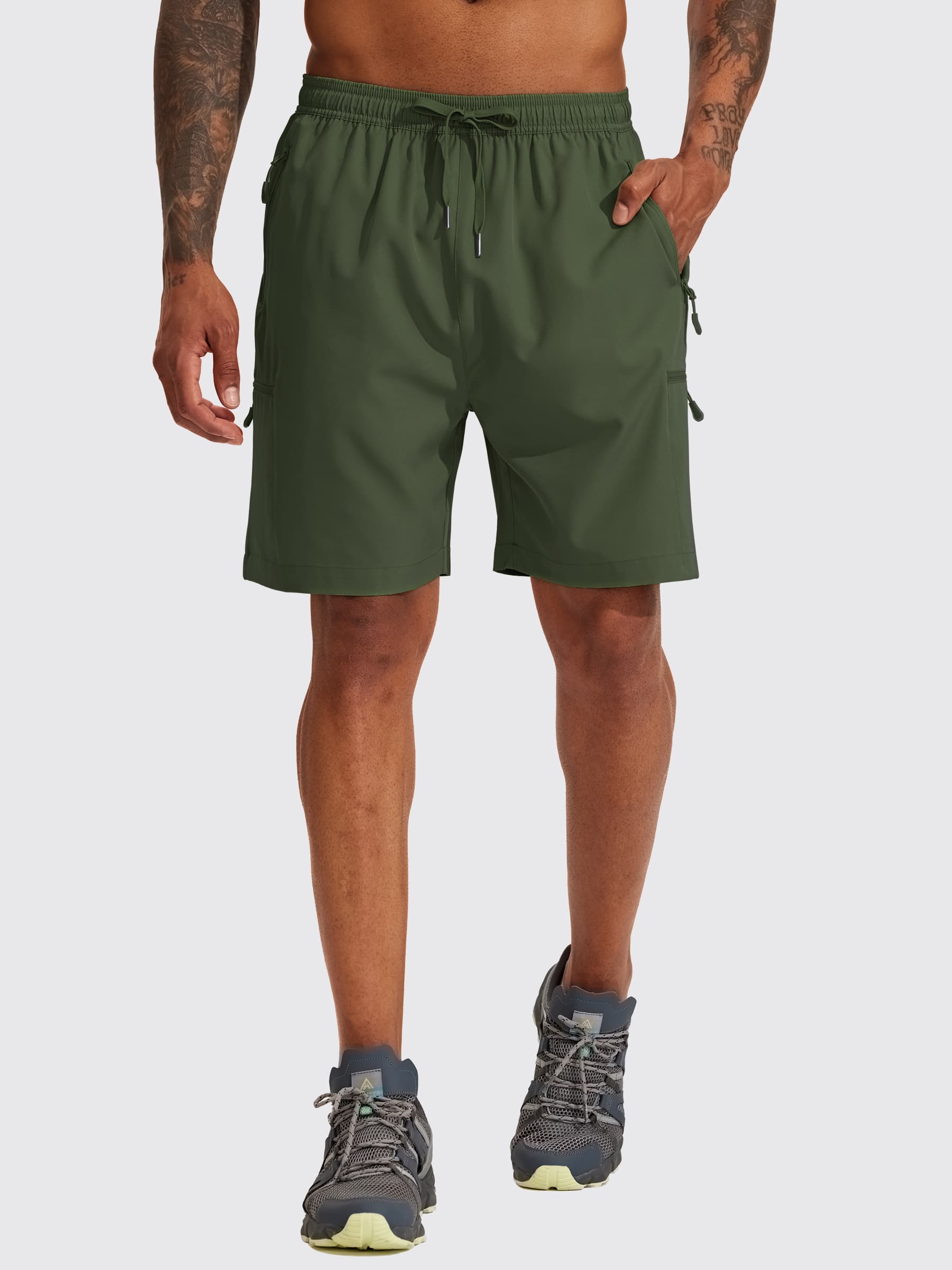 Men's Lightweight Cargo Shorts 7 Inch