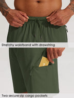 Men's Lightweight Cargo Shorts 7 Inch