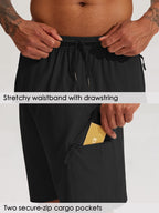 Men's Lightweight Cargo Shorts 7 Inch