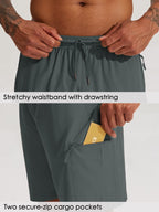 Men's Lightweight Cargo Shorts 7 Inch