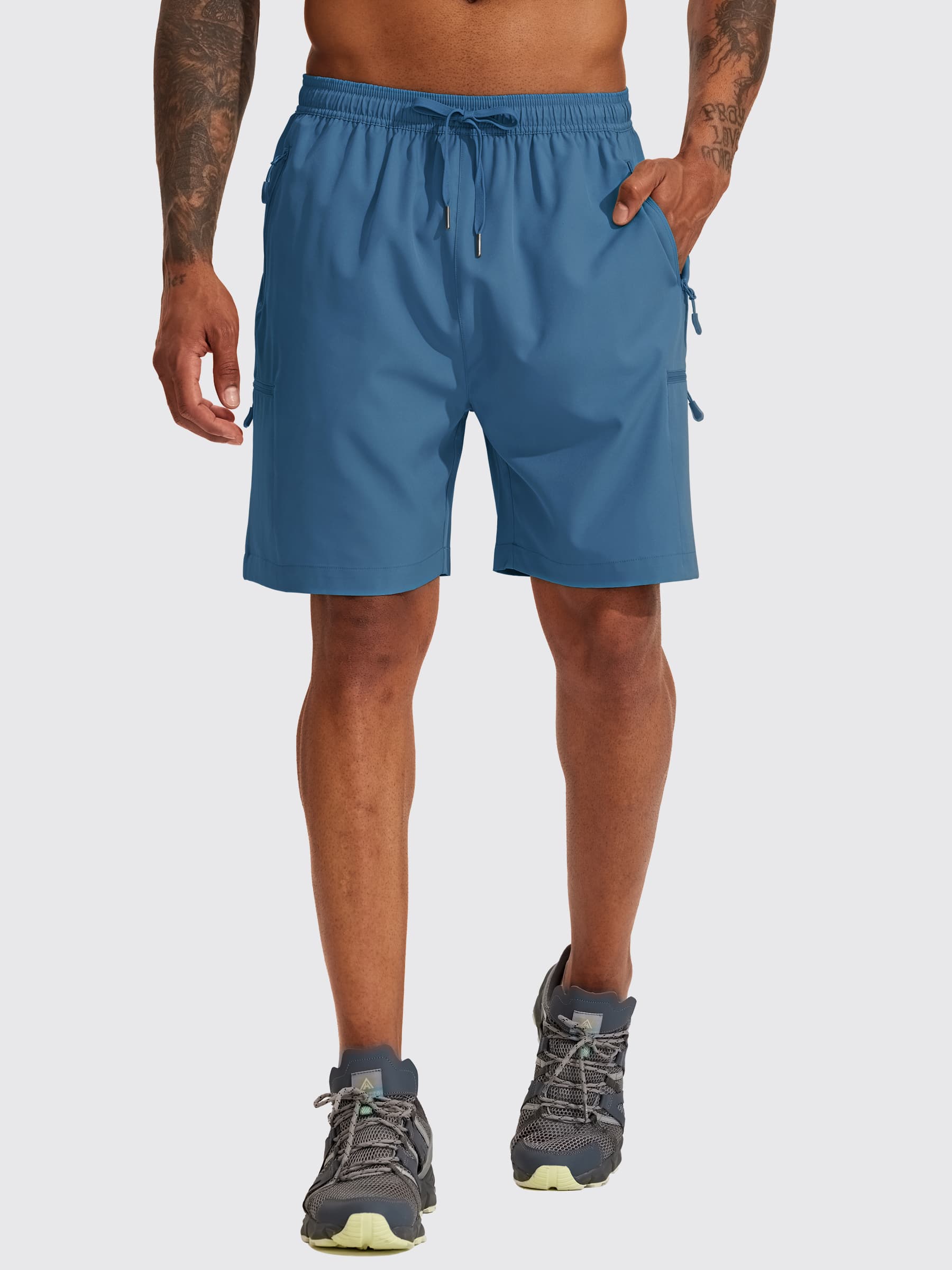 Men's Lightweight Cargo Shorts 7 Inch