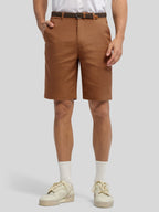 Men's Linen Shorts with Pockets 10 Inch