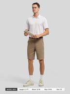 Men's Linen Shorts with Pockets 10 Inch
