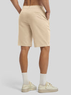 Men's Linen Shorts with Pockets 10 Inch