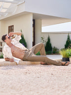 Men's Regular-Fit Linen Trousers