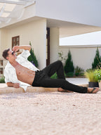 Men's Regular-Fit Linen Trousers