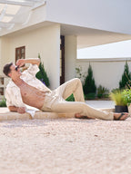 Men's Regular-Fit Linen Trousers
