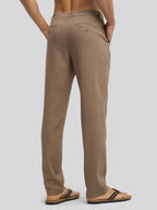 Men's Regular-Fit Linen Trousers