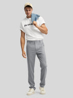Men's Regular-Fit Linen Trousers