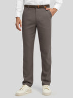 Men's Regular-Fit Linen Trousers