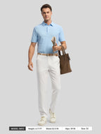 Men's Regular-Fit Linen Trousers