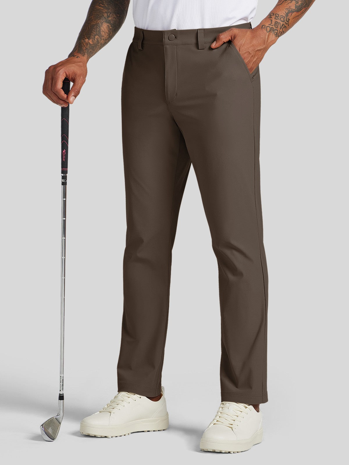 Men's Comfort Golf Dress Pants 28L