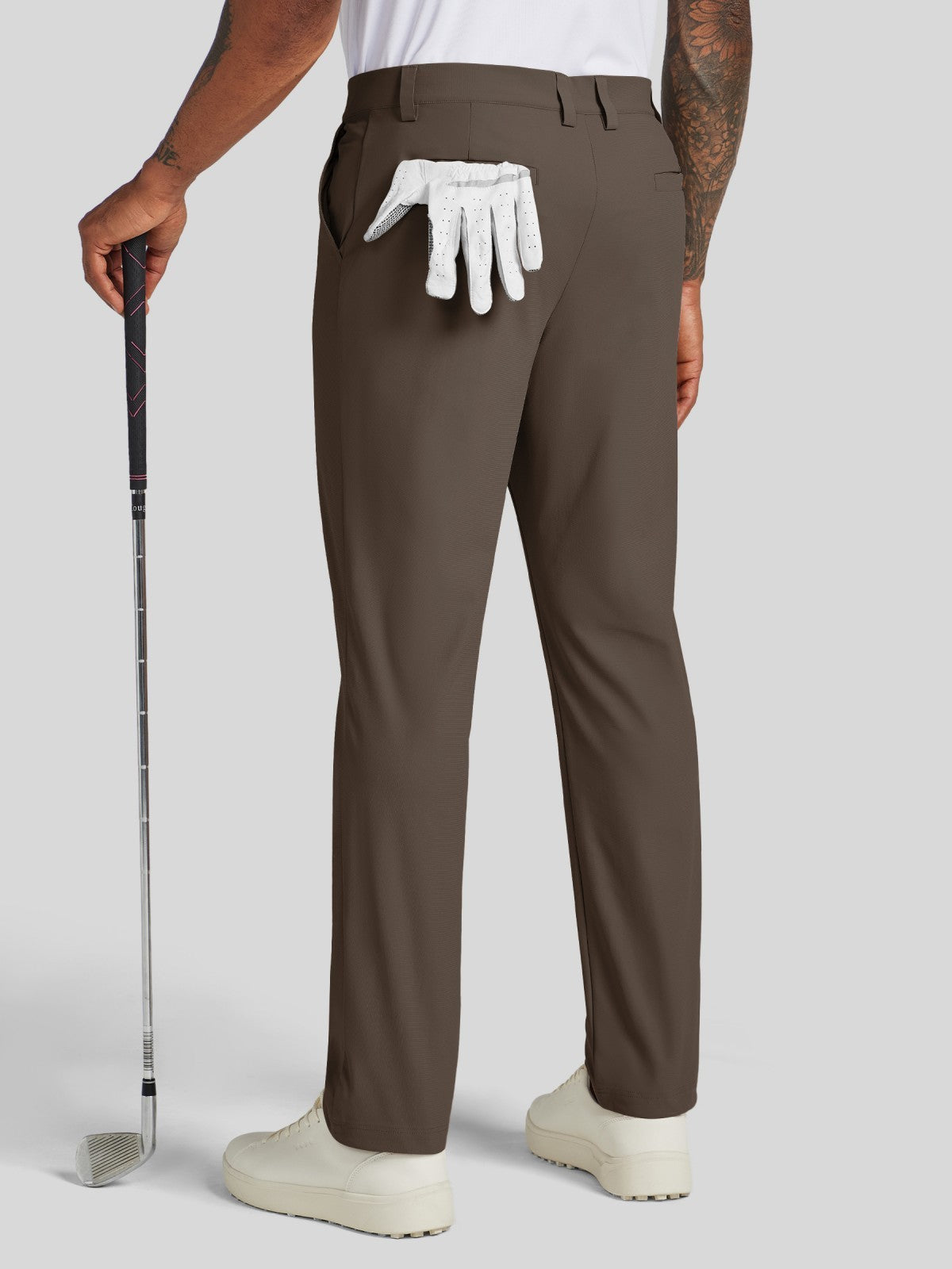 Men's Comfort Golf Dress Pants 28L