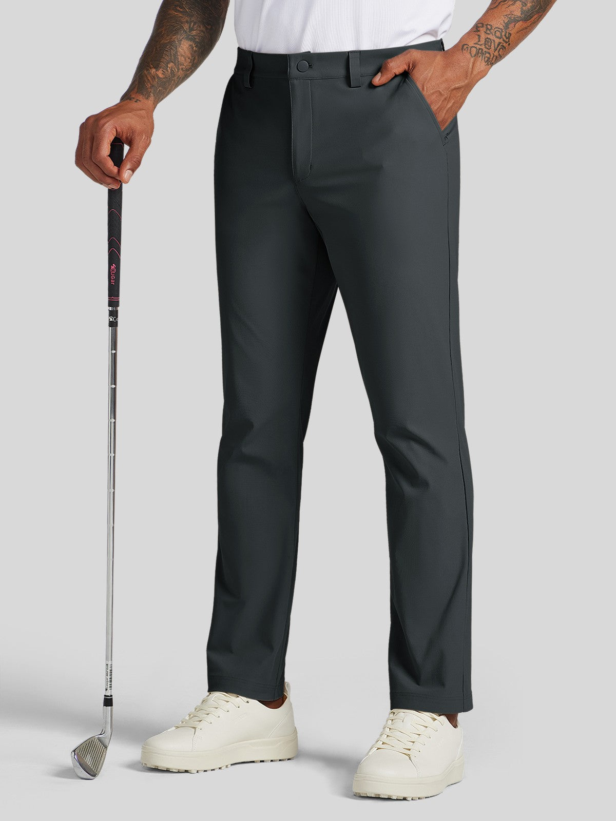 Men's Comfort Golf Dress Pants 28L