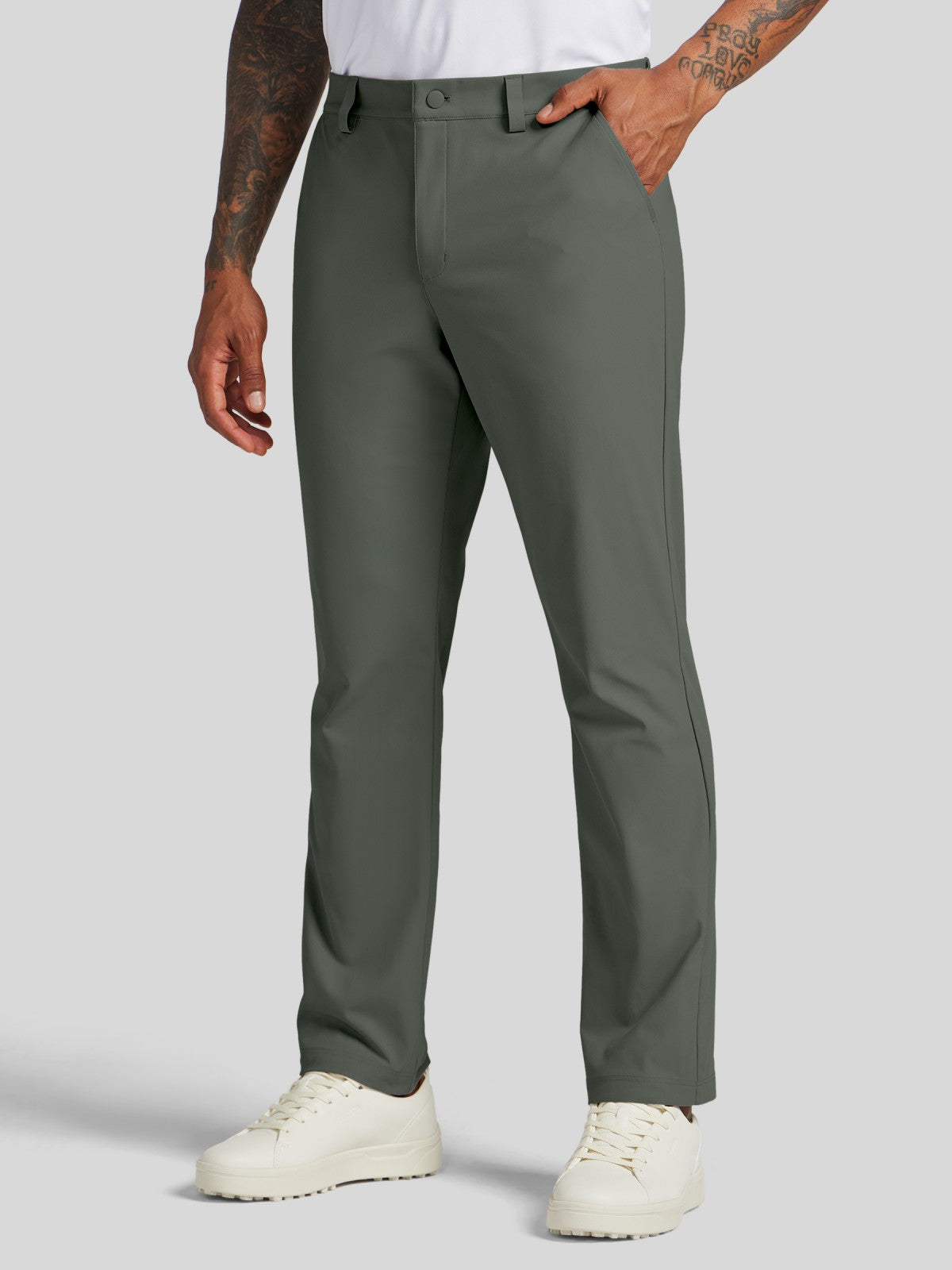 Men's Comfort Golf Dress Pants 28L